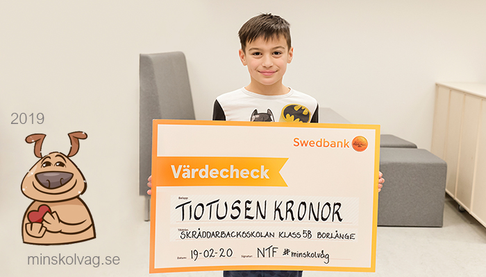 Viktigt pris för barns säkerhet till och från skolan