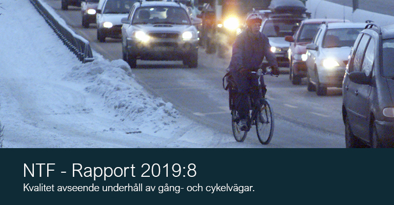 2019:8 Kvalitet avseende underhåll av gång- och cykelvägar
