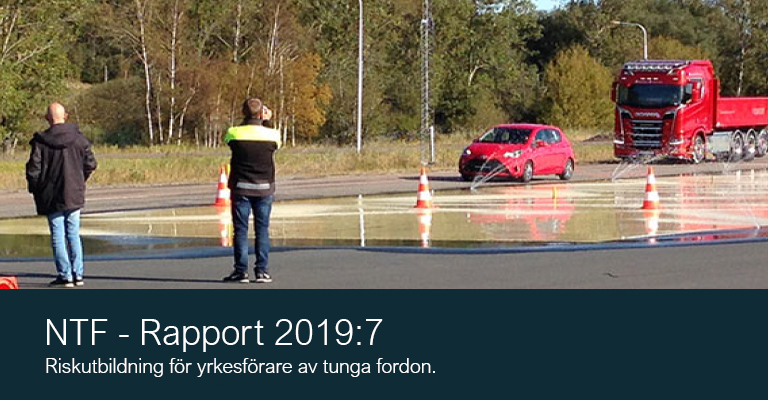 2019:7 Riskutbildning för yrkesförare av tunga fordon