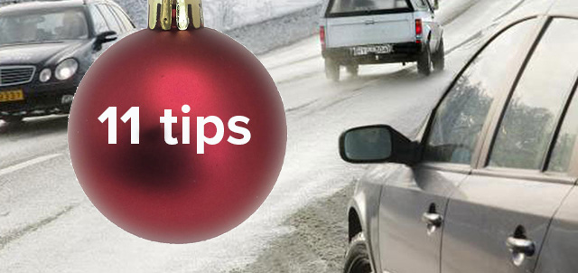 11 tips inför jul- och nyårstrafiken...