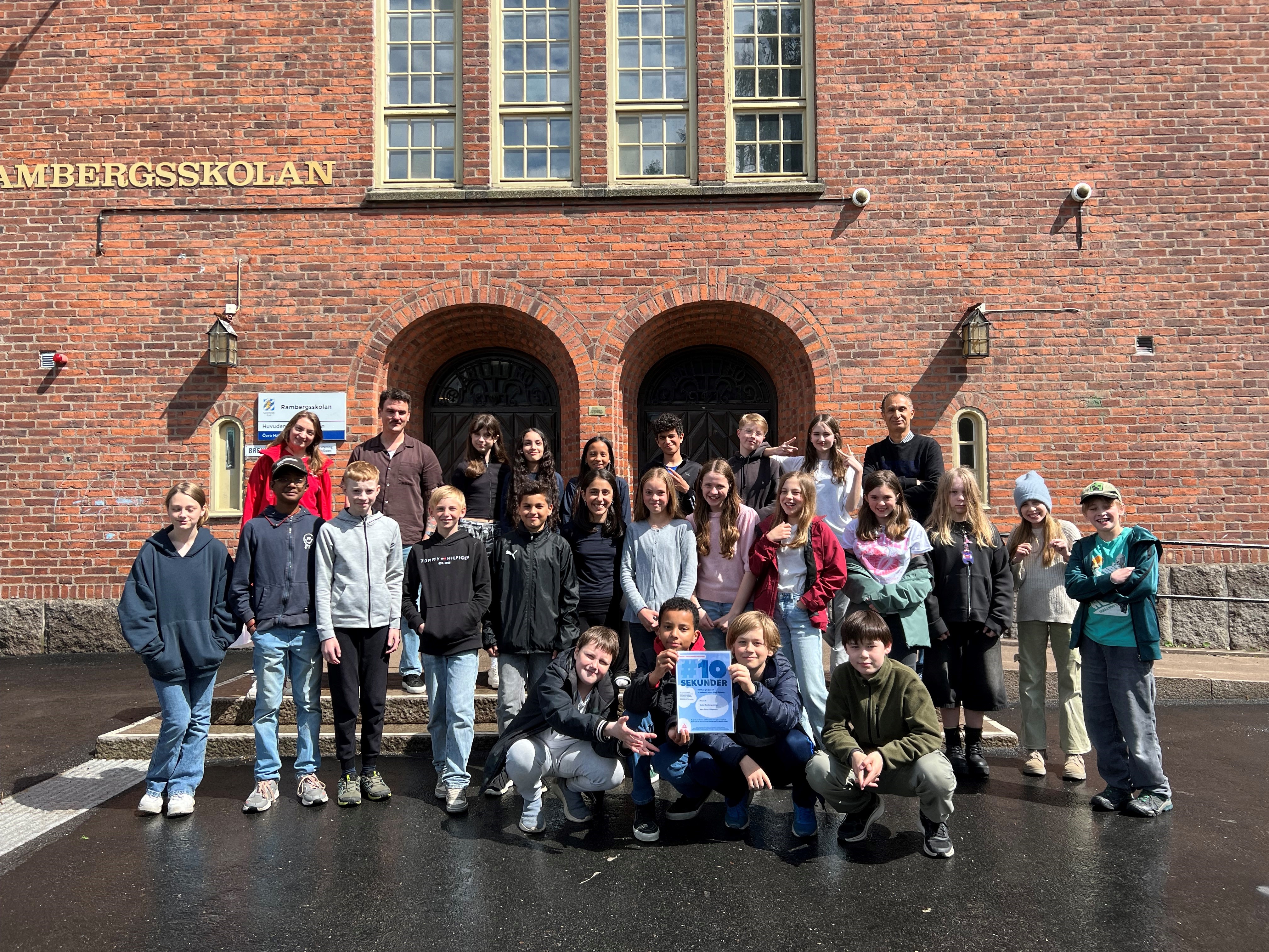 1 210 sekunder trafiksäker film – här är vinnarklasserna i den nationella trafiksäkerhetstävlingen #10sekunder
